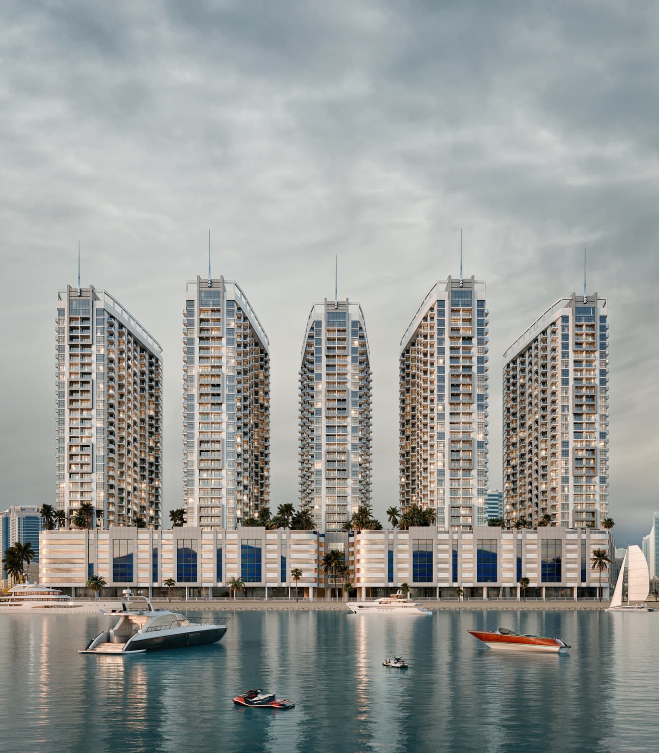 Ajman Creek Towers, Free Zone — render 7