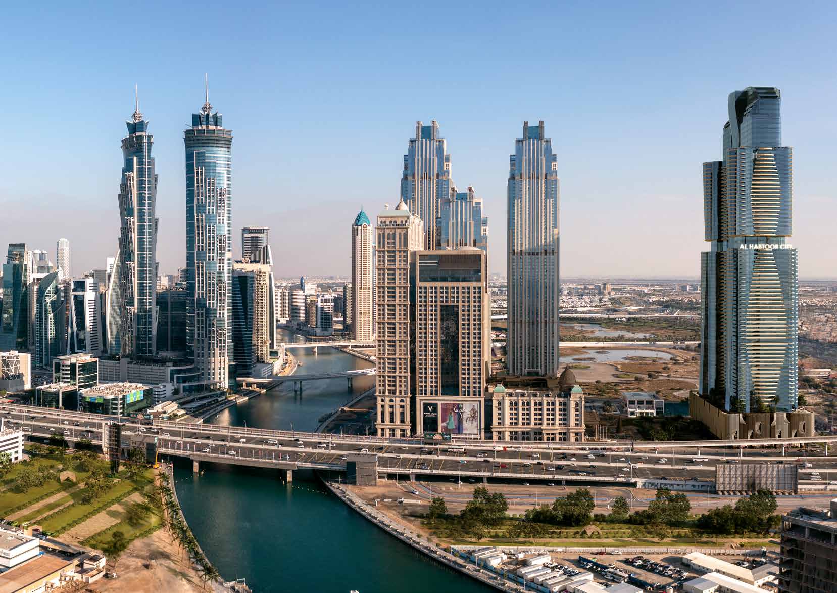 Al Habtoor Tower, Business Bay — render 8
