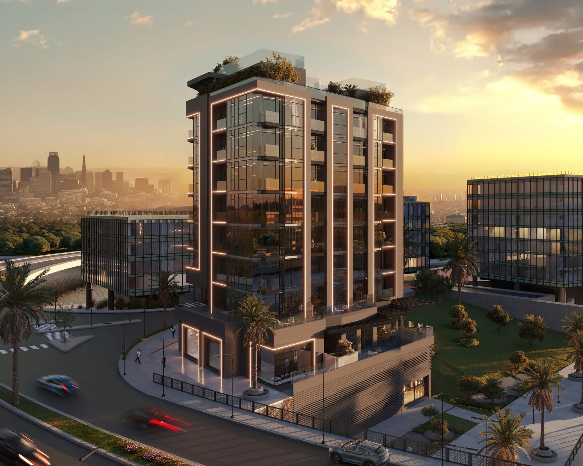 Celeste by HRE, Culture Village — render 2