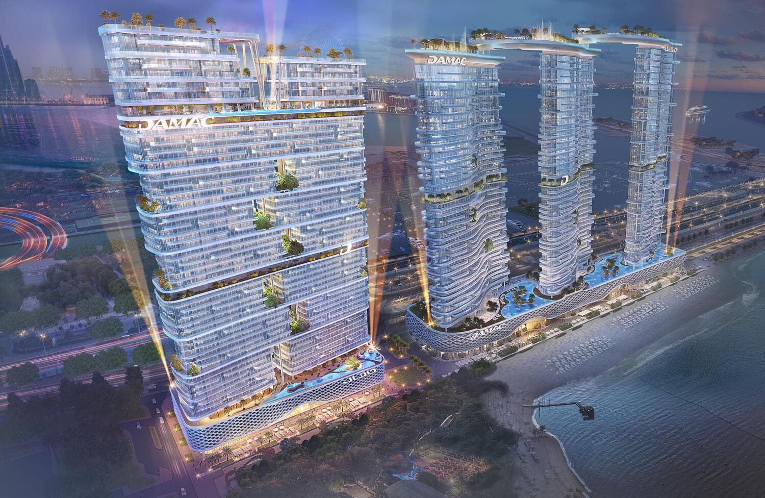 Damac Bay 2, Dubai Marina — render 2