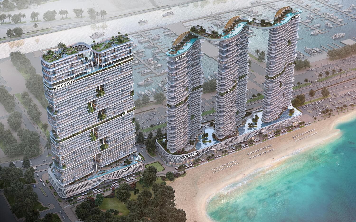 Damac Bay 2, Dubai Marina — render 7