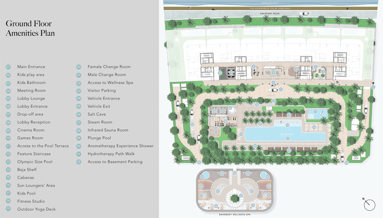 Ellington Ocean House, Palm Jumeirah — render 10