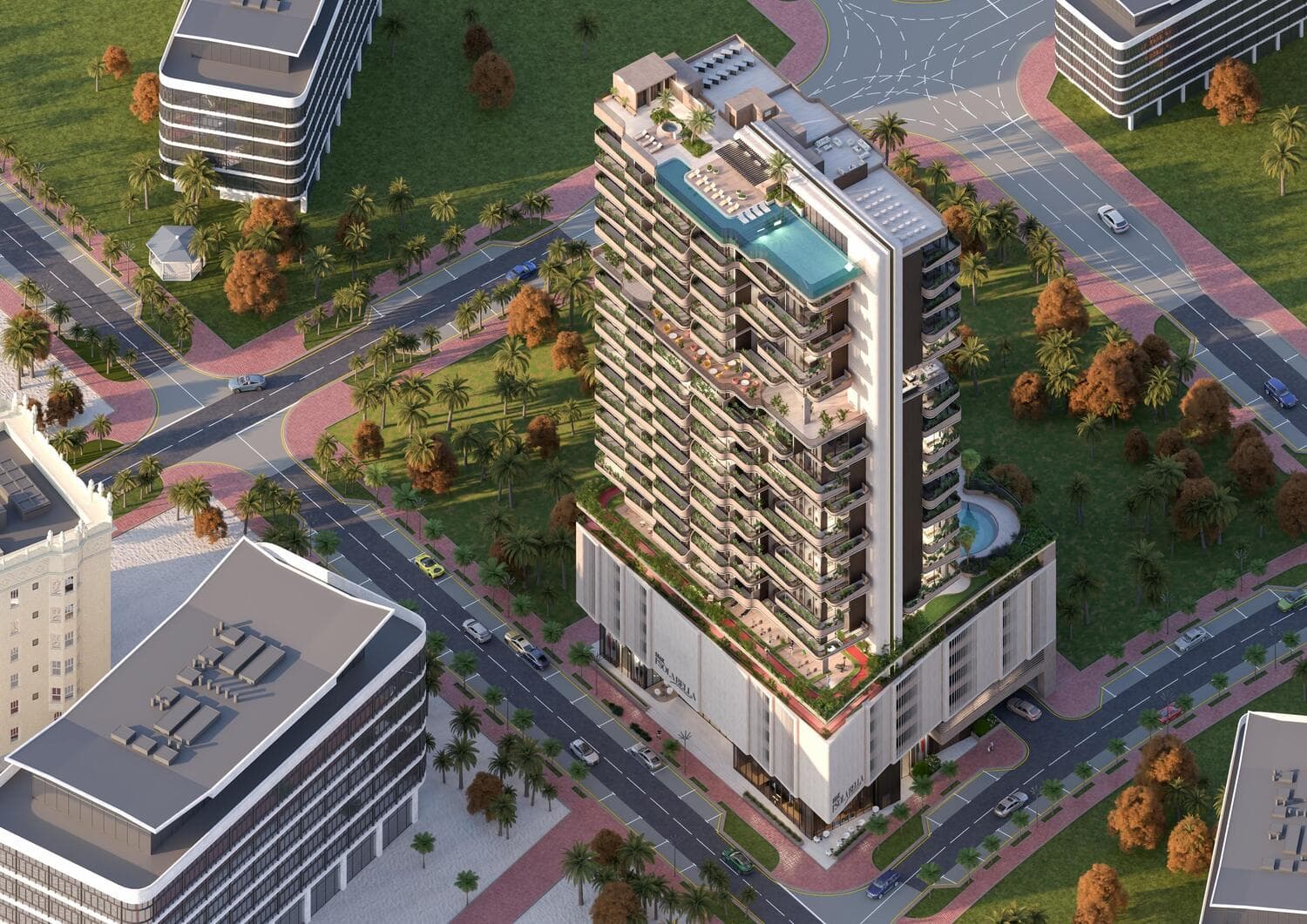 I'Sola Bella, Al Barsha South 4 — render 2
