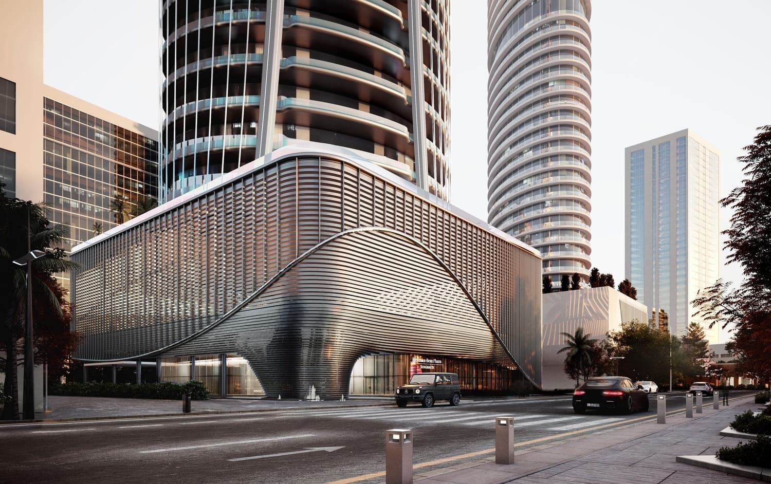 Mercedes-Benz Places by Binghatti, Downtown Dubai — render 2
