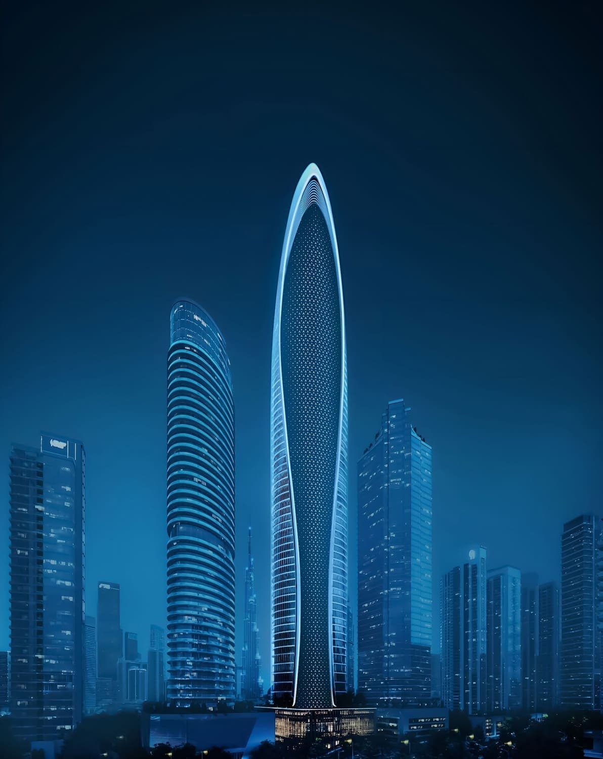 Mercedes-Benz Places by Binghatti, Downtown Dubai — render 5