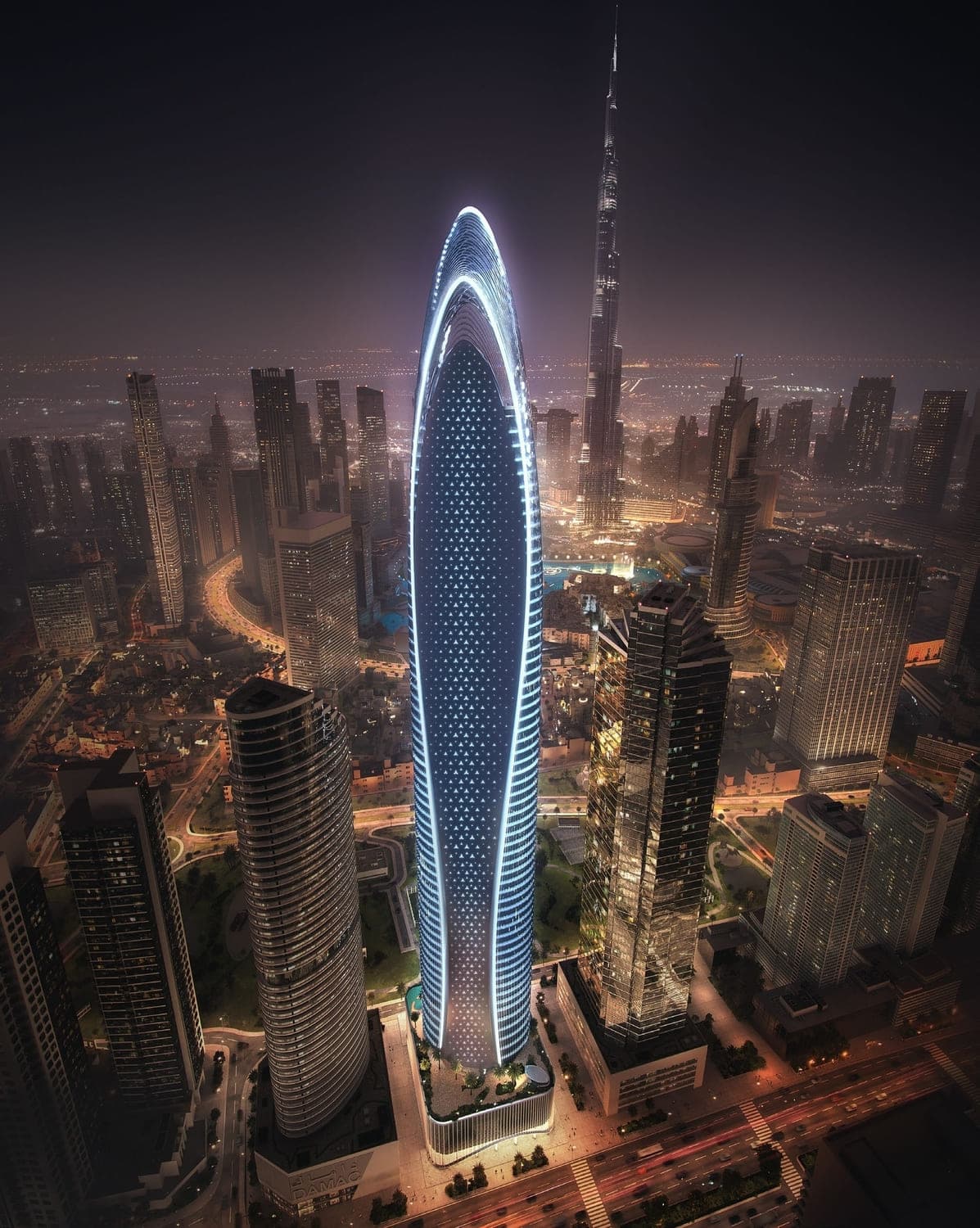Mercedes-Benz Places by Binghatti, Downtown Dubai — render 7
