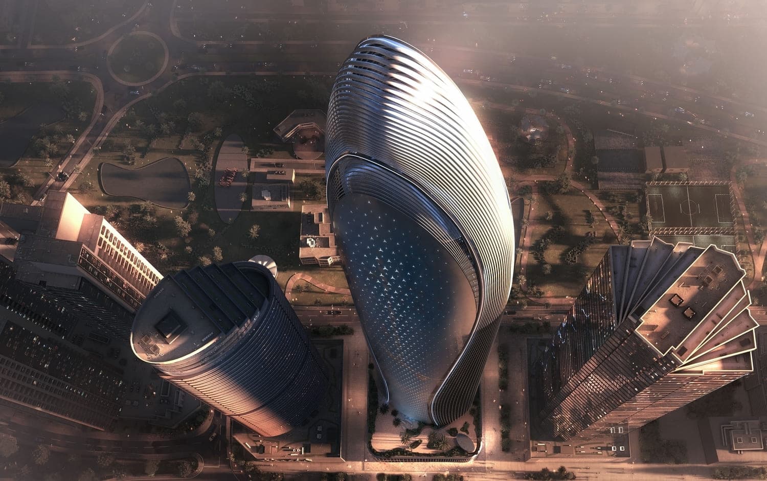 Mercedes-Benz Places by Binghatti, Downtown Dubai — render 9