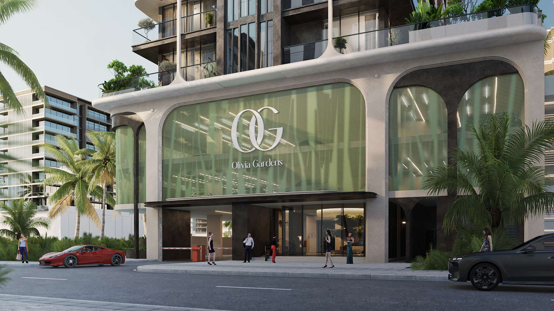 Olivia Gardens, Al Satwa — render 3
