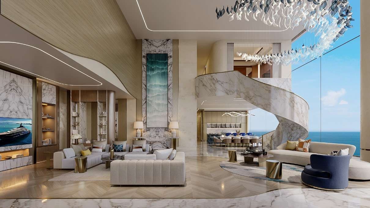 One Crescent Palm, Palm Jumeirah — render 10