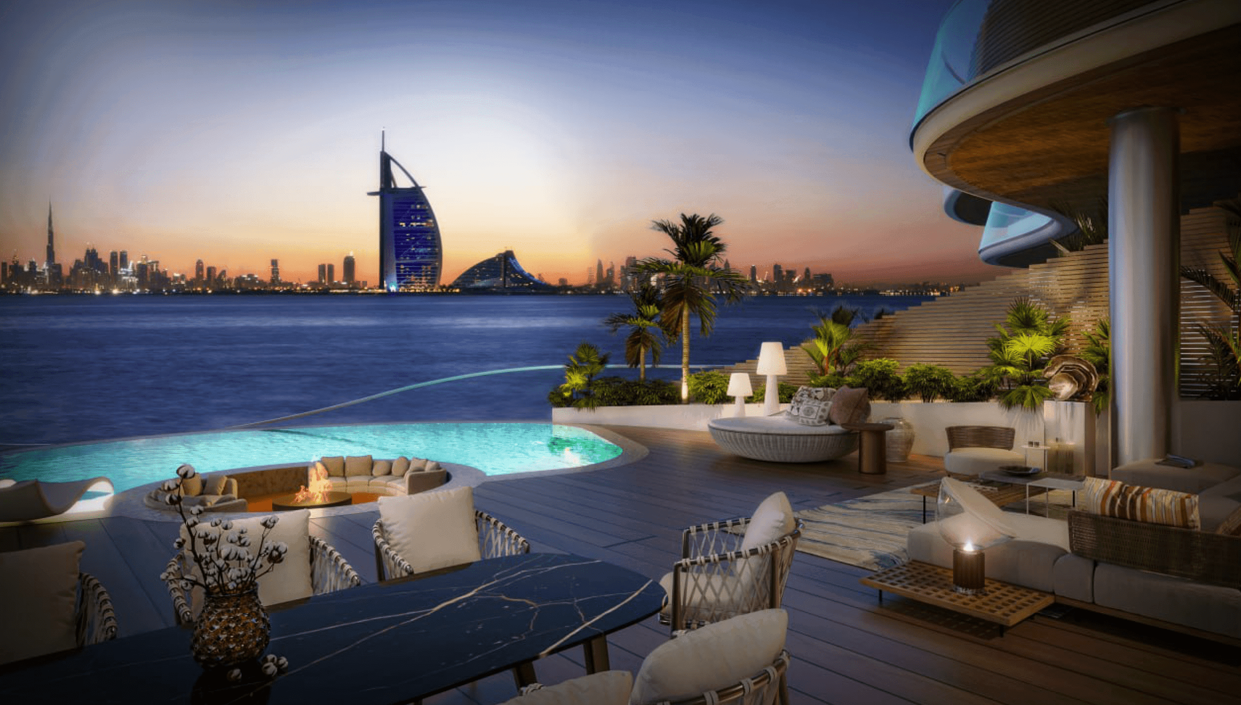 One Crescent Palm, Palm Jumeirah — render 6