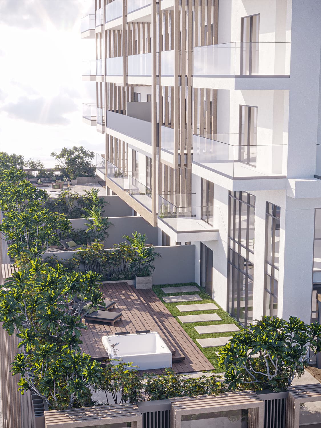Q Gardens Loft, Al Barsha South 4 — render 2