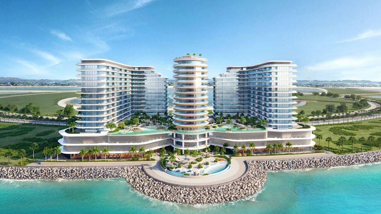 Trio Isle, Al Marjan Island — render 4