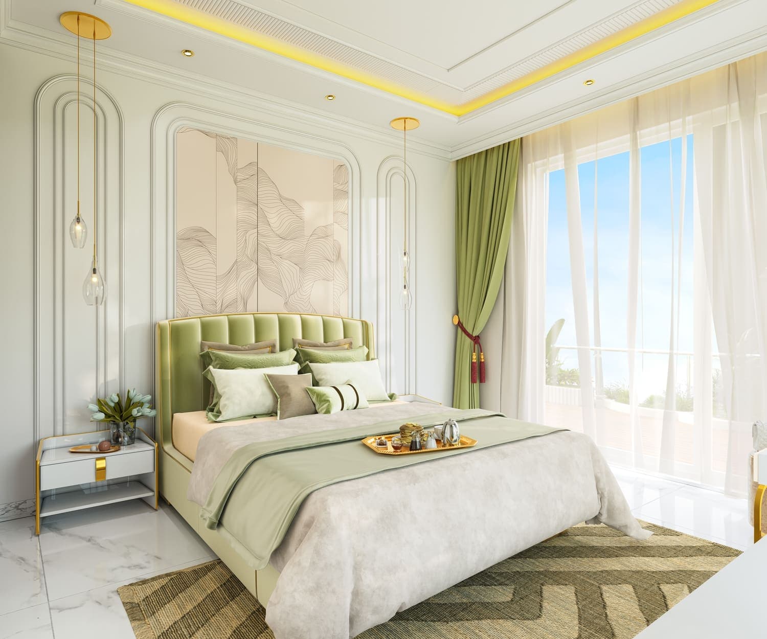 Vincitore Aqua Flora, Al Barsha — render 9