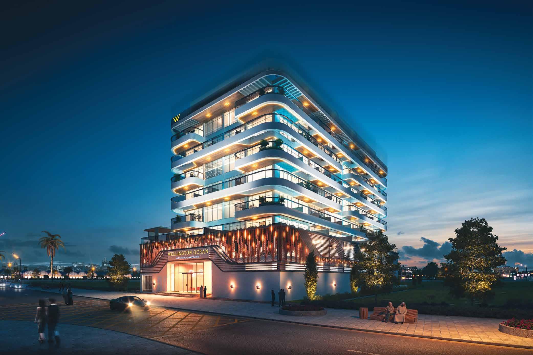 Wellington Ocean, Palm Deira — render 2