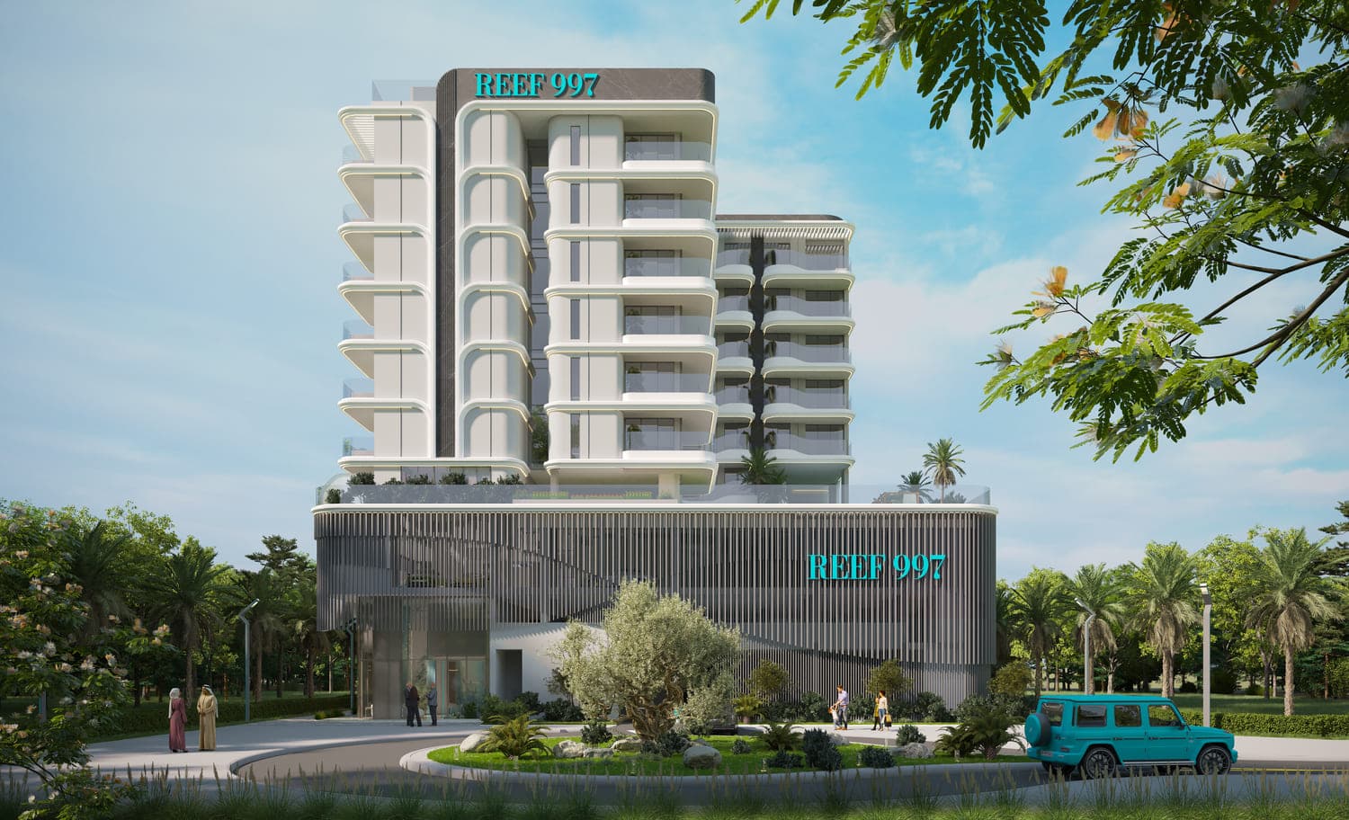 Reef 997, Palm Deira — render 1