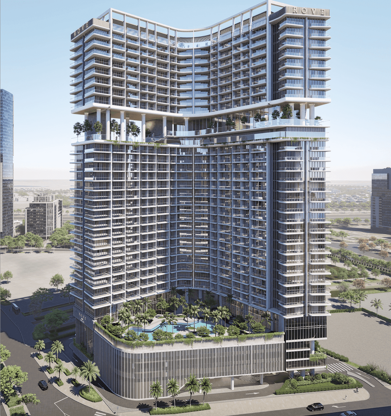 Rove Home Marasi Drive, Business Bay — render 1