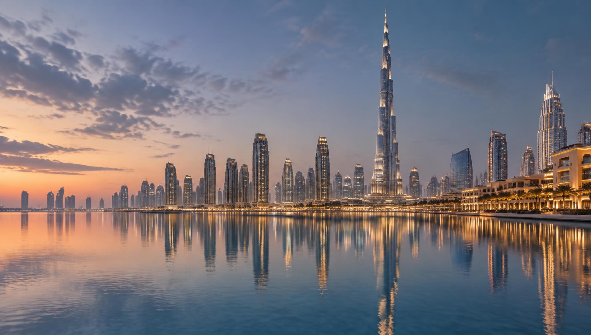 Burj Khalifa in Dubai, UAE